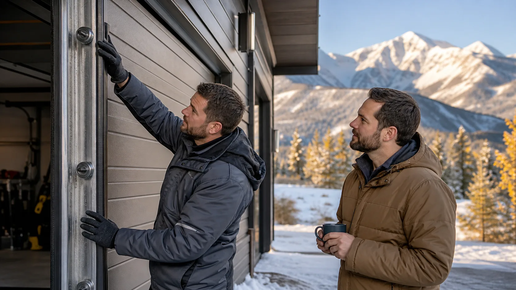 Seasonal Signs Your Garage Door Needs Maintenance Before Alaska’s Freeze
